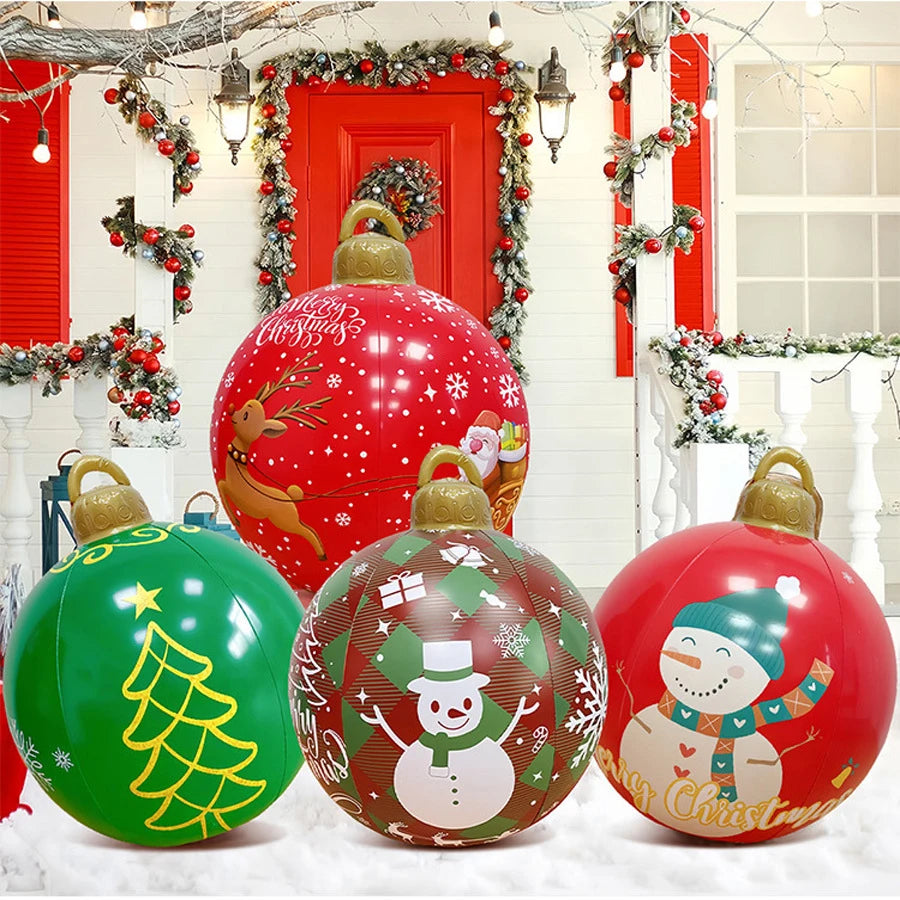Giant Inflatable Christmas Balls