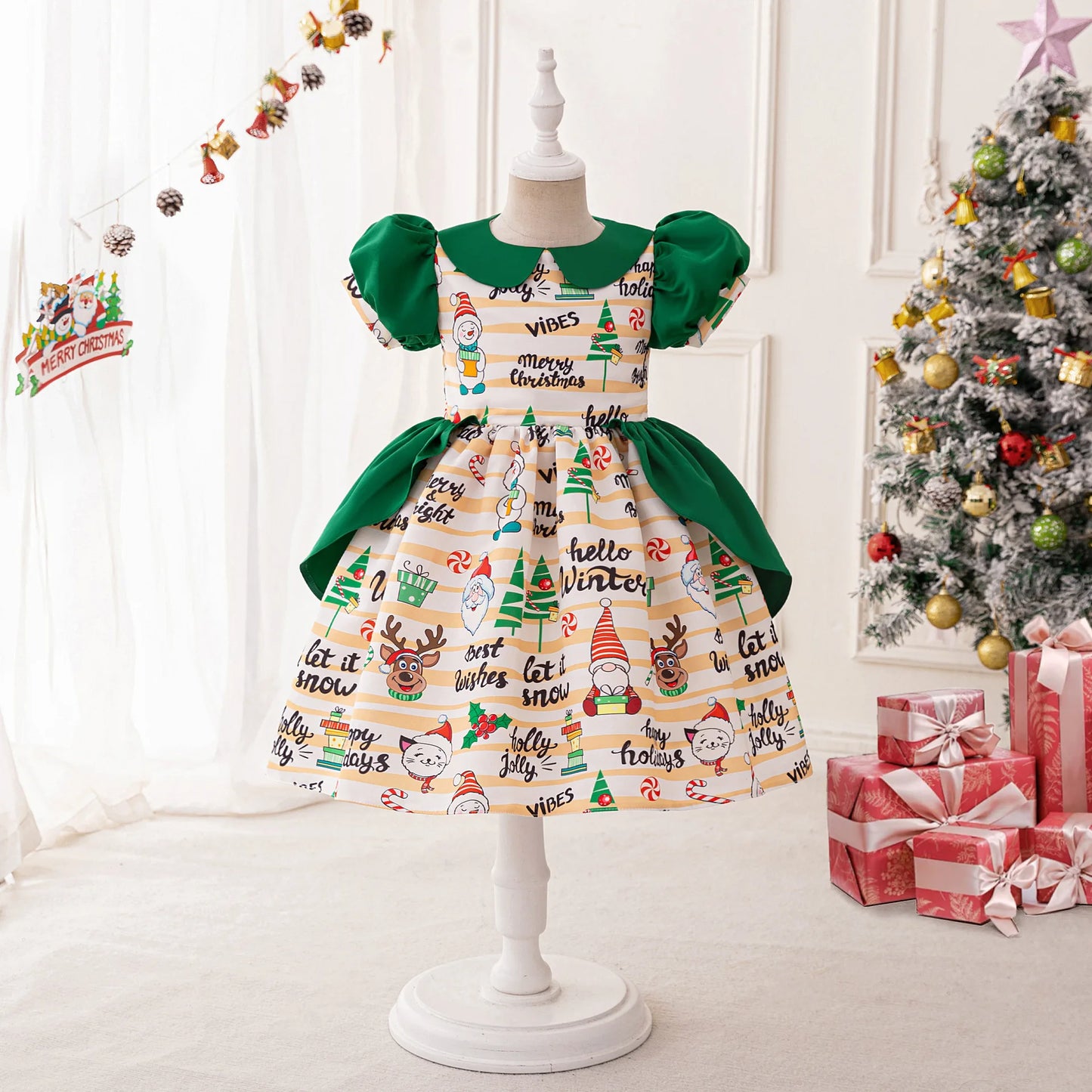 Magical Princess Christmas Dress
