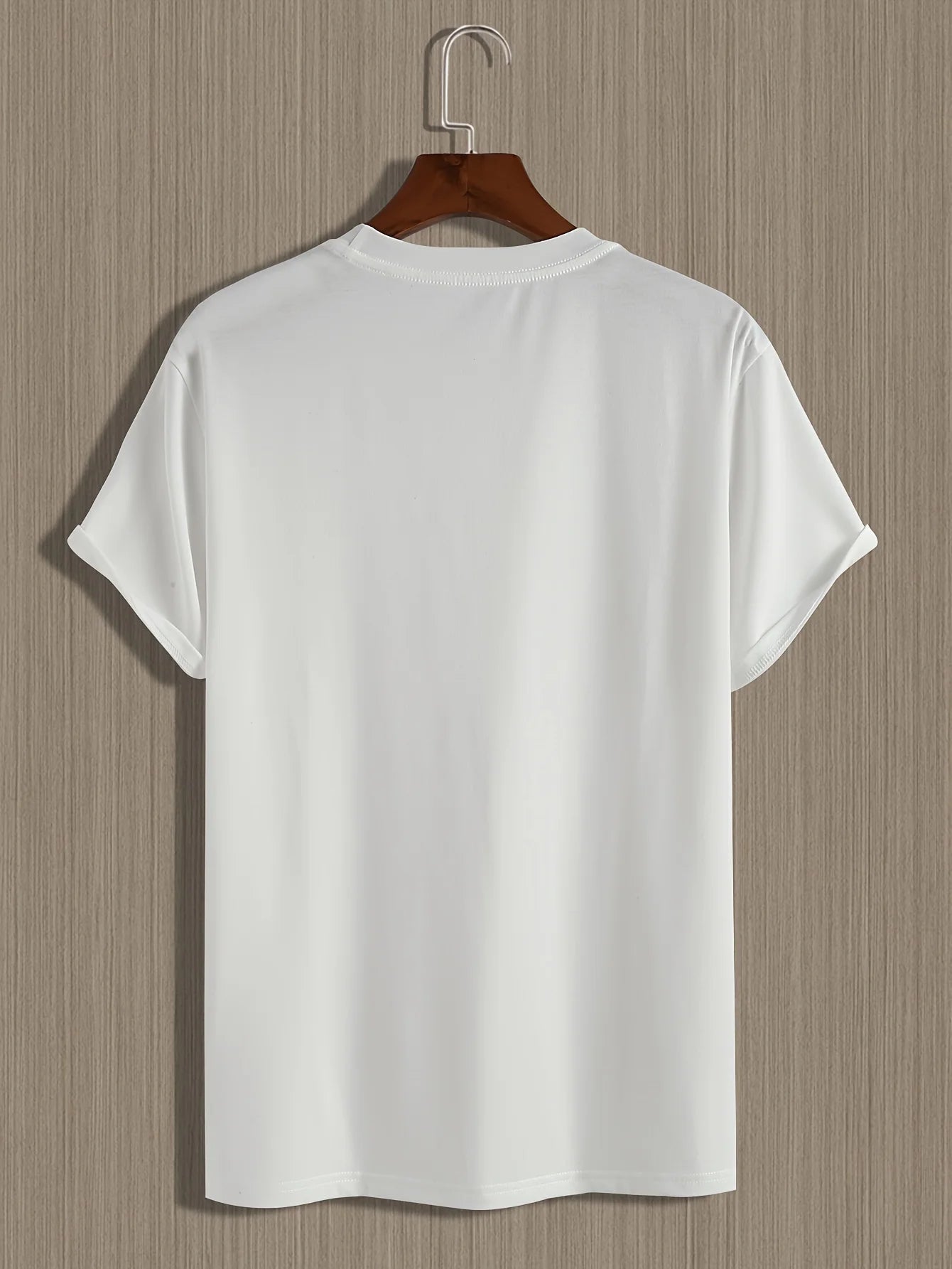 Paris Creative Cotton Tee — Slim Fit Summer Style